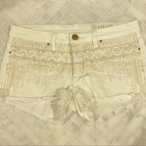 Blank NYC white Shorts 29